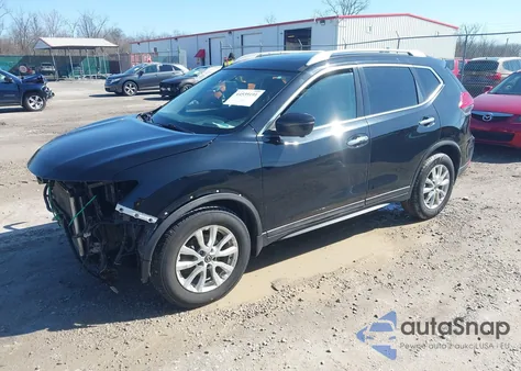 2017 Nissan Rogue Sv from USA, damaged, VIN 5N1AT2MV5HC751128